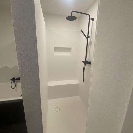 Blick auf einer Dusche