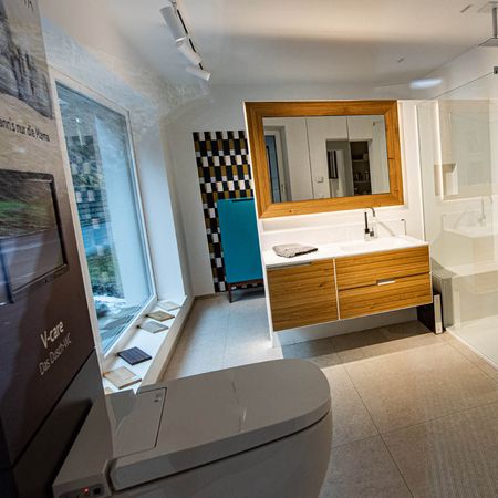 Showroom in Weyer - verschiedene Badezimmerkonzepte